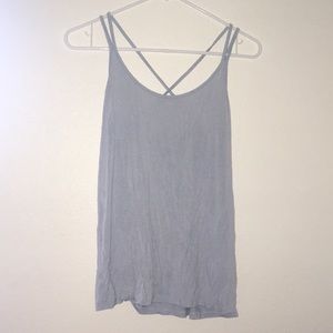 Cross-back lightweight top